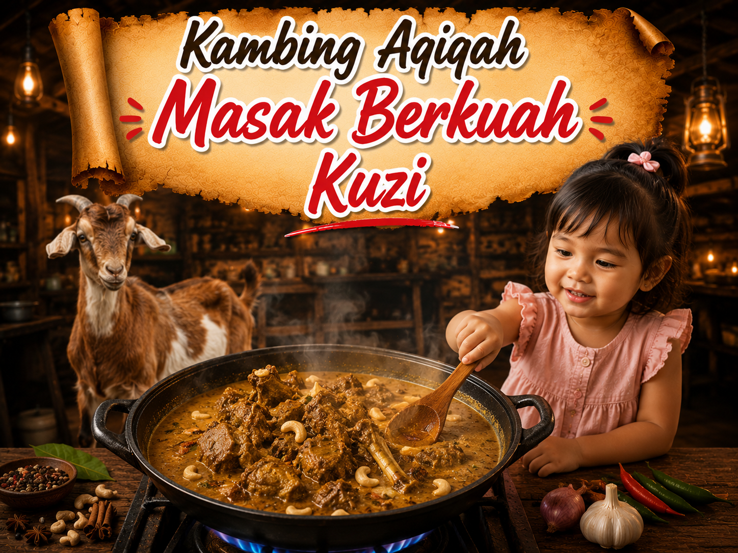 Kambing Aqiqah Berkuah - Kuzi
