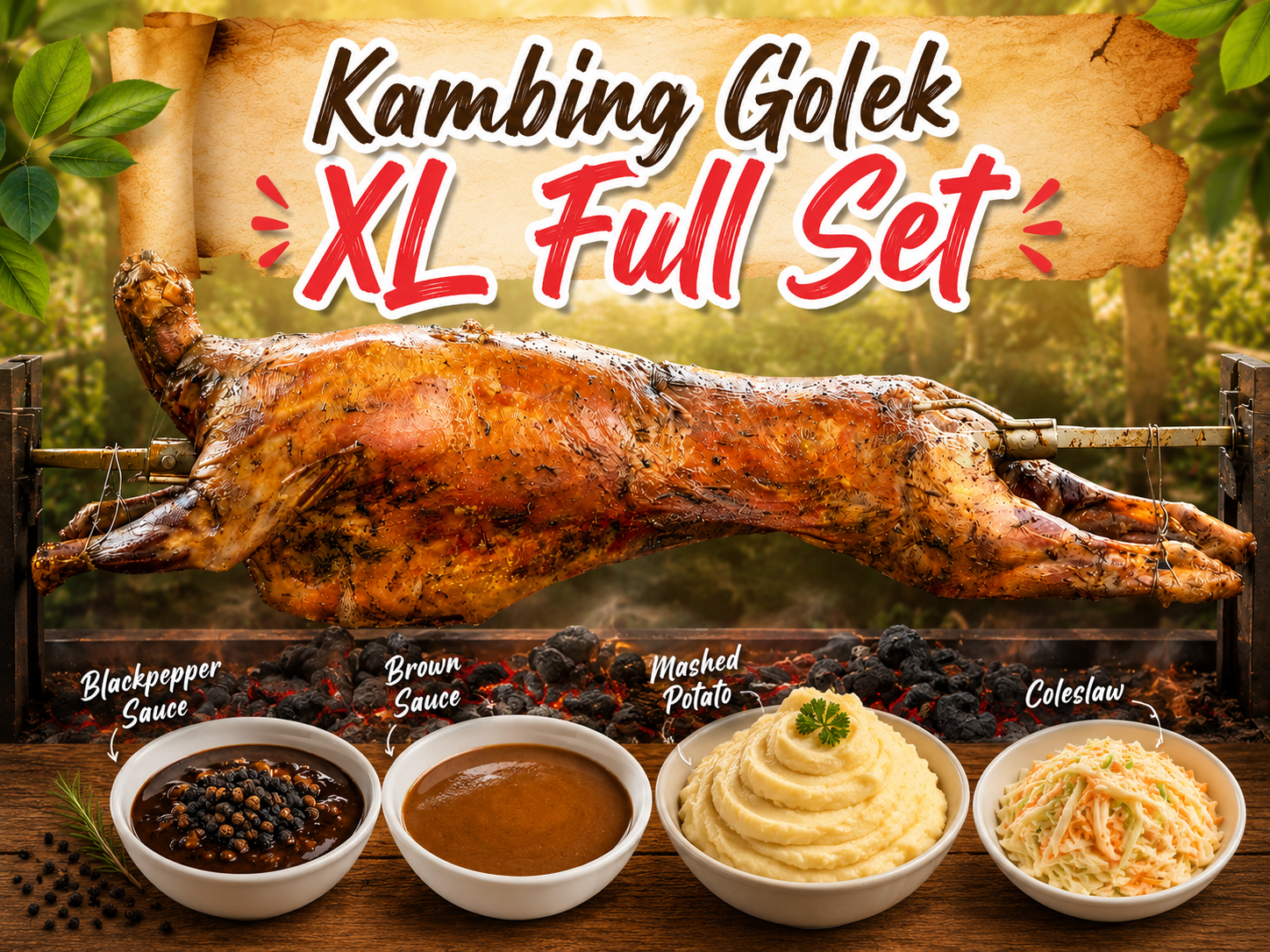 Kambing Golek XL Full Set
