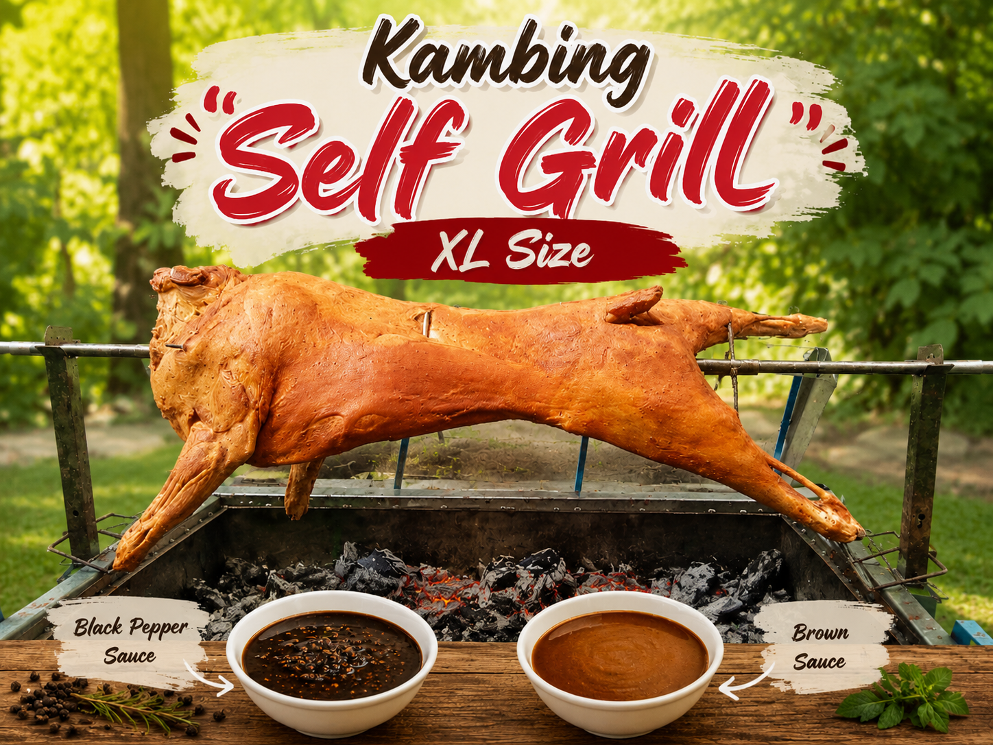 Kambing Self Grill XL Size