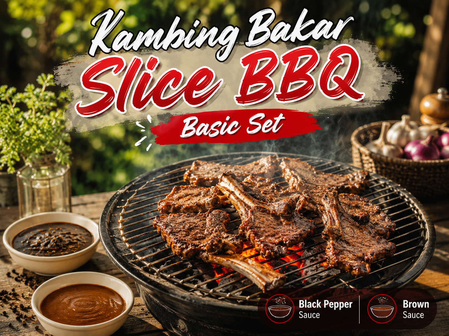 Kambing Bakar Basic Set