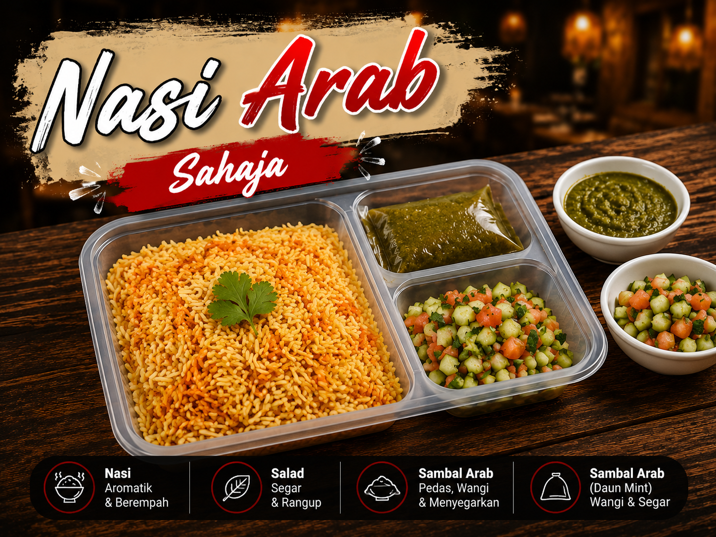 Nasi Arab Sahaja